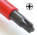 德國haupa 101870 VDE 2-component screwdriver with PZ 絕緣起子(米型)